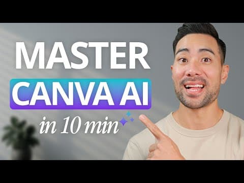 How To Use Canva AI To Design Anything With Text Prompts!