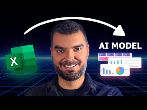 How to Build a Financial Model 10x Faster with AI
