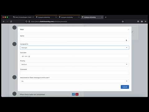ChiefOnboarding demo