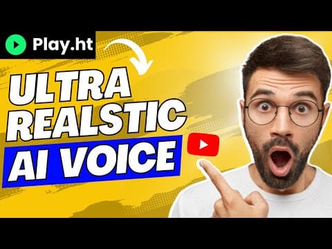 How to generate Ultra realistic AI voice for Youtube (play ht Review &amp; tutorial in hindi)