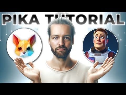 New PIKA AI Tutorial - Best FREE AI Video Generator Got UPGRADED!