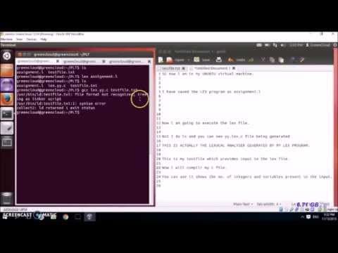 Basic LEX Programming tutorial