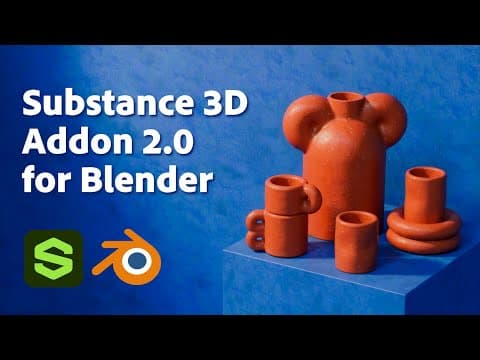 Substance 3D Add-On for Blender: A Complete Guide | Adobe Substance 3D