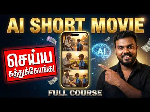 🔴 How to Make a Short Film with AI 🎬 Wondershare Filmora 15 Tutorial | free AI video generator Tamil