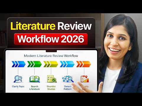 How to do Literature Review using AI Tool | Step-by-step Demo
