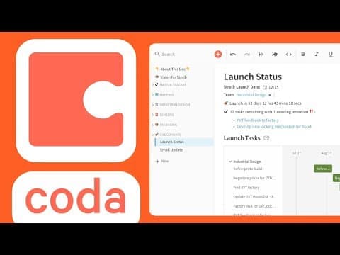 Beginner's Guide to Coda