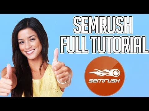 SEMRush Tutorial ✅ Semrush FREE Trial &amp; Pricing | Make Your Competition CRY! (Sem Rush Review