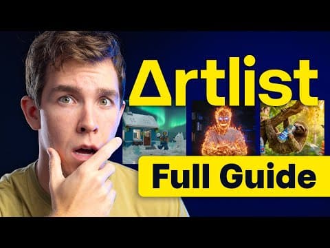 How to Use Artlist AI the RIGHT Way! - Nano Banana Pro, Kling O1 &amp; More