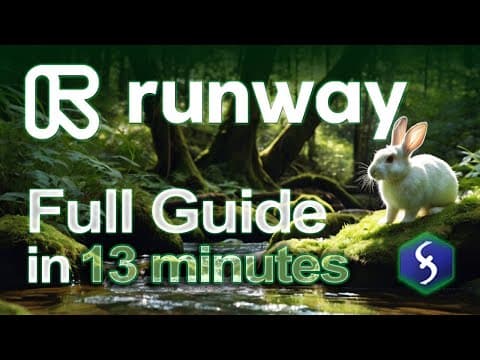 Runway AI - Tutorial for Beginners in 13 MINUTES ! [ FULL GUIDE ]
