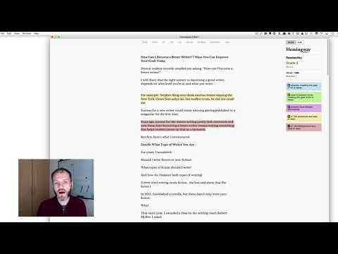 How to Use Hemingway Editor for Self-Editing Your Writing
