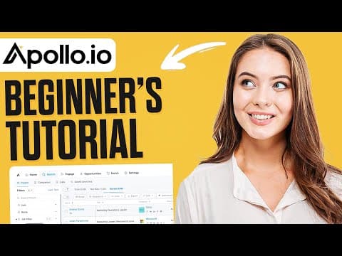 How To Use Apollo.Io | Step By Step Tutorial (2026)