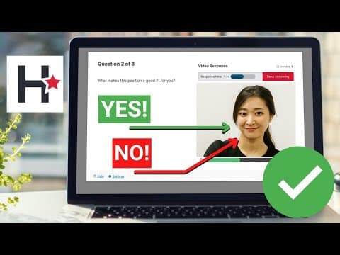COMPLETE HireVue walkthrough &amp; tips for first time interviewees!
