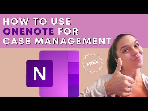 How to Use OneNote for Case Management // Paralegal Case Management Tips