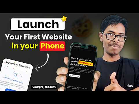 Launch Your AI-Built Website for FREE with BlackBox AI (Full Guide 🚀)