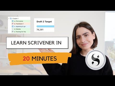 How to Use Scrivener (2026) | *Simple* Tutorial for Overwhelmed Fiction Writers