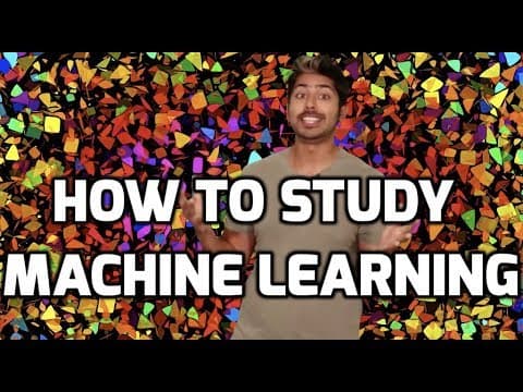 How to Study Machine Learning