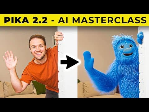 Create AMAZING Videos &amp; Ai VFX | PIKA Ai 2.2 Tutorial | 5 Insane Techniques
