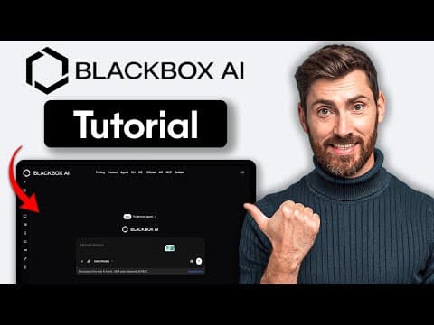 Blackbox AI Tutorial (2026) | How to Use Blackbox AI to Build a Website (Step by Step)
