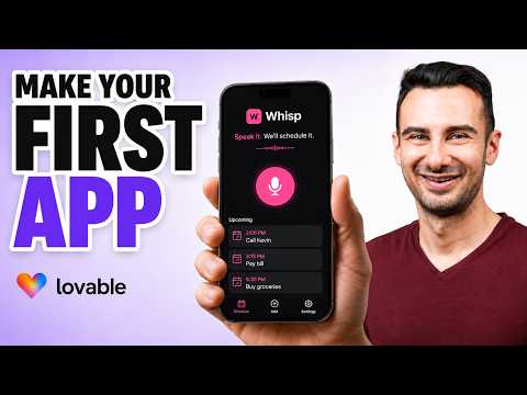 Lovable AI Tutorial for Beginners - Build Your First App