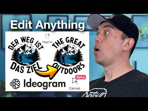 🔥 New Ideogram Canvas! Generate, Organize &amp; Edit with AI. Full Tutorial