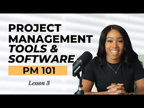 PM 101 Course - Beginner’s Guide to Project Management Tools &amp; Software
